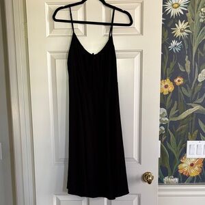 Aritzia Black Midi Dress